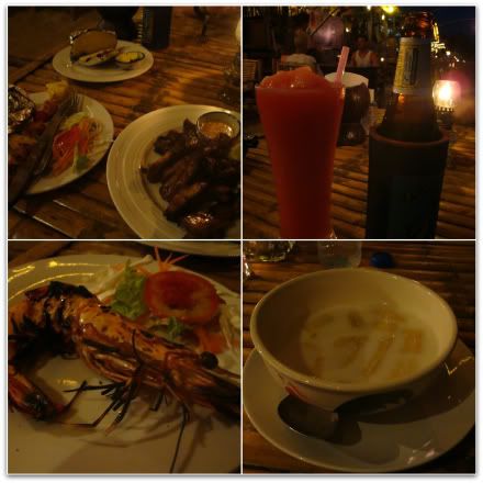  barbecue plage klong nin crevette gambas barracuda repas aena blog voyage photo thailande ko koh lanta 