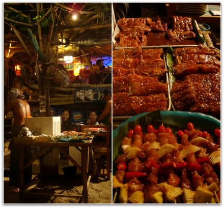 barbecue grill grillade poisson viande travers porc barracuda gabas plage klong nin aena blog voyage photo thailande ko koh lanta 