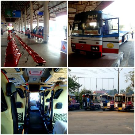 gare routiere sukhothai bus chiang mai aena blog photo voyage thailande