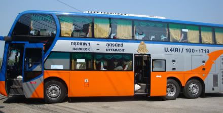 bus ayutthaya sukhothai transport aena blog photo voyage tha&iuml;lande thailande
