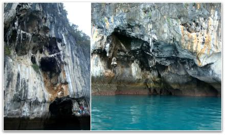 baie Phang Nga pitons calcaire tunnels grotte caverne aena blog voyage photo thailande