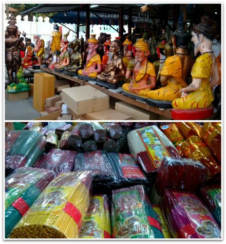temples stands encens statues bouddhistes achat Aena  voyage blog thailande tha&iuml;lande bangkok