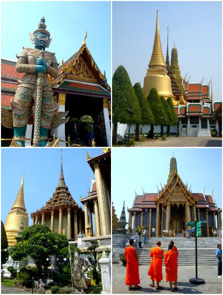 grand palace aena blog voyage thailande bangkok Phra Borom Maha Ratcha Wang roi royale bouddha emeraude bonze rama Phra Si Rattana chedi yak