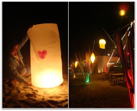 lanterne lucky balloon plage klongnin klong nin beach aena blog voyage photo tha&iuml;lande ko koh lanta