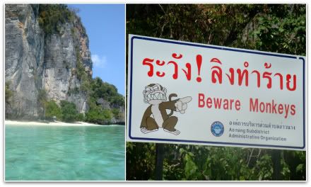  paysage  île singe ile monkey island koh ko phi phi pee pee leh don thailande aena blog voyage photo 