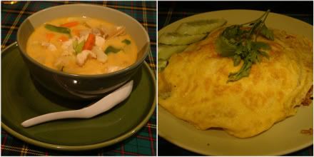omelette sur riz saute chiang mai aena blog photo voyage thailande