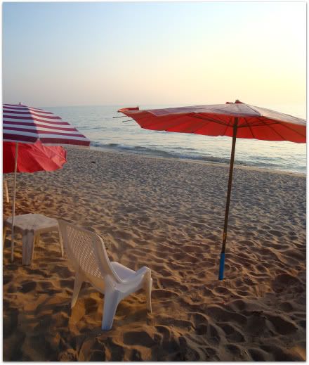 plage beach parasol sable aena blog voyage photo tha&iuml;lande ko koh lanta