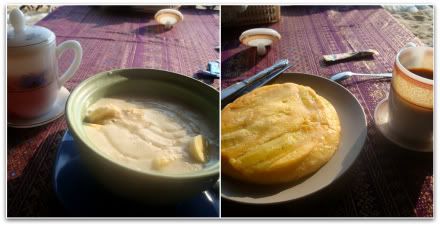  petit-dejeuner porridge banane pancake koh ko phi phi pee pee aena blog voyage photo thailande 
