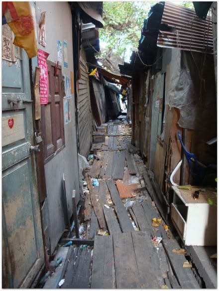 rue planches pauvre pauvret&eacute; Aena  voyage blog thailande tha&iuml;lande bangkok