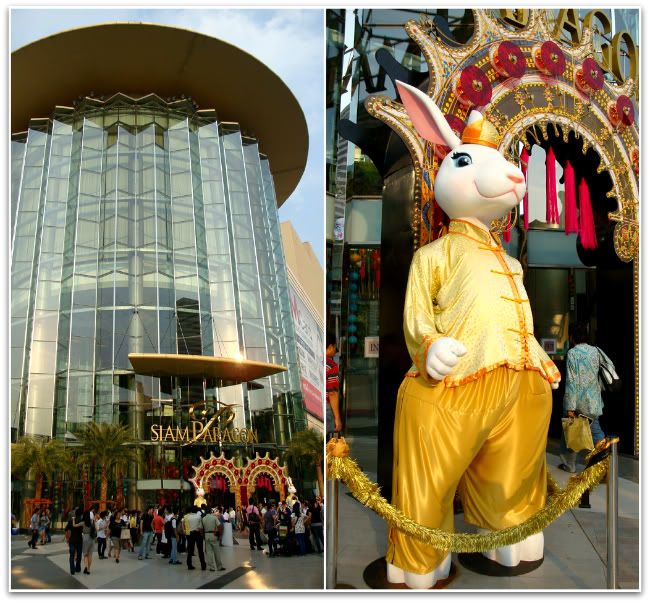 siam paragon bangkok cineplex mall shopping center centre commercial nouvel an chinois lapin aena blog voyage thailande photo