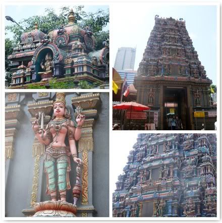temple hindou indien sri
mariamman bangkok colore statue aena blog voyage thailande photo