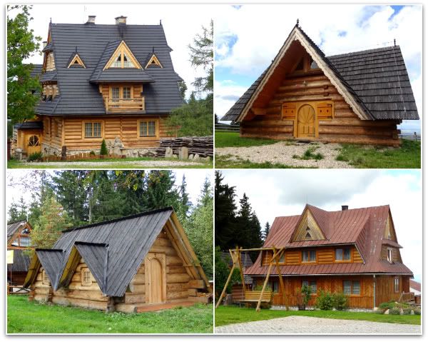 maison chalet bois traditionnel gubalowka butorowy wierch zakopane pologne 