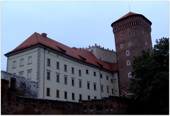 cracovie krakow chateau wawel wavel colline