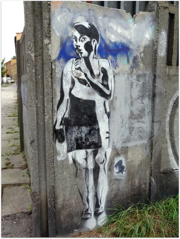 stencil pochoir street art cracovie krakow pologne