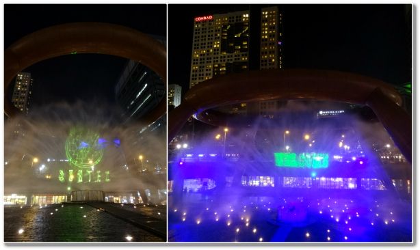 fontaine richesse plus grande monde fountain of wealth suntec city singapour singapore