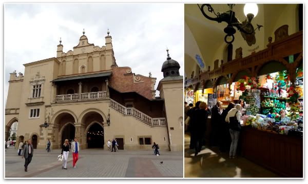  Sukiennice halle aux draps place rynek glowny achat souvenirs cracovie krakow 