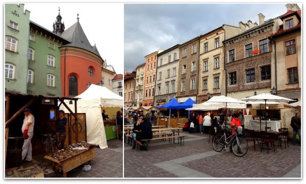 place maly rynek cracovie krakow