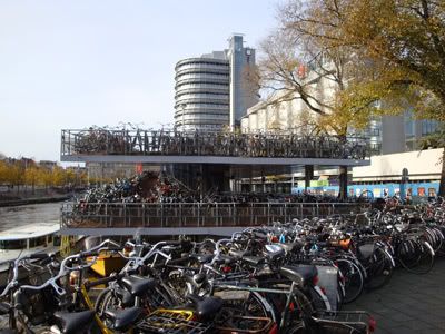 Parking vélos Amsterdam