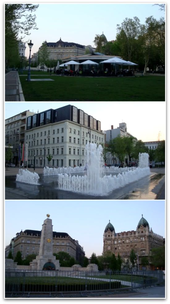  szabadsag ter place liberté fontaine memorial heros sovietique week-end budapest pest hongrie aena photo blog voyage