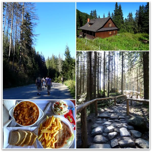 morskie oko randonnée route chemin lac tatry tatra tatras montagne excursion zakopane pologne