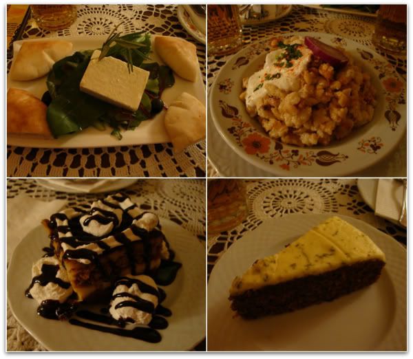  Sztrapacska Rigo Jancsi repas restaurant szatyor carrot cake salade grecque gateaux specialites hongrois budapest aena blog photo voyage