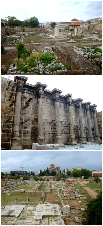 grece athenes ruines