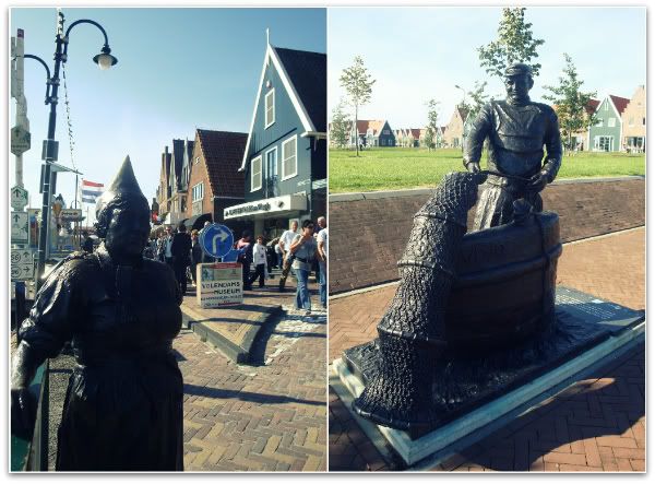 statues berge excursion volendam volemdam aena blog photo amsterdam