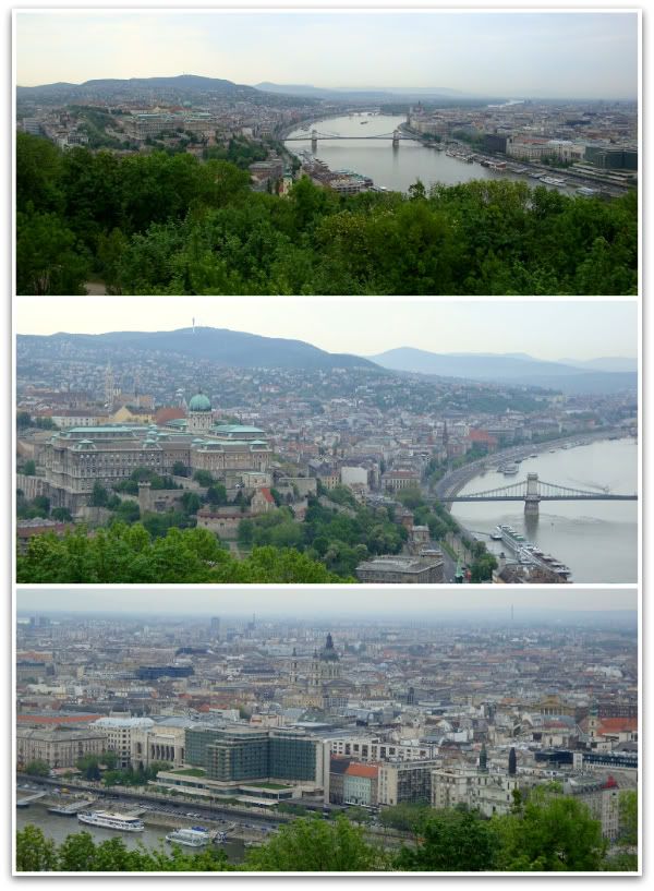 vue panorama budapest citadelle citadella parlement danube aena blog voyage photo