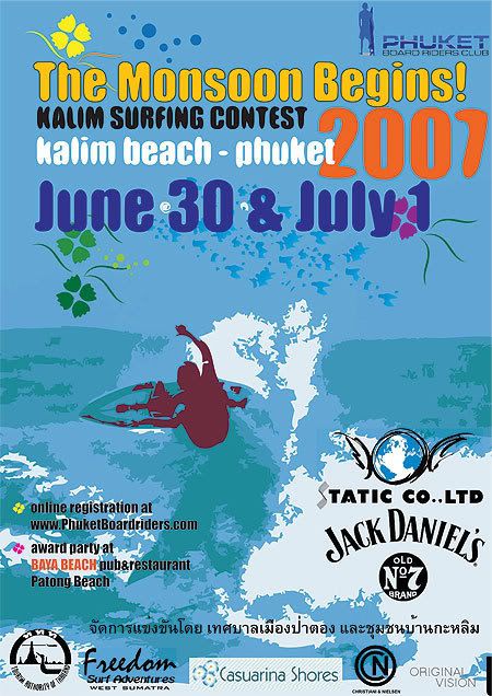 Kalim Surfing Contest 2007 – The Monsoon Begins!