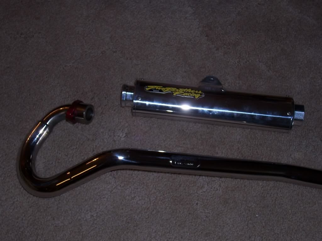 yamaha ttr 125 exhaust
