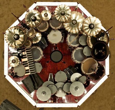 Neil Peart Time Machine Drum Kit. Neil Peart's Time Machine Kit,