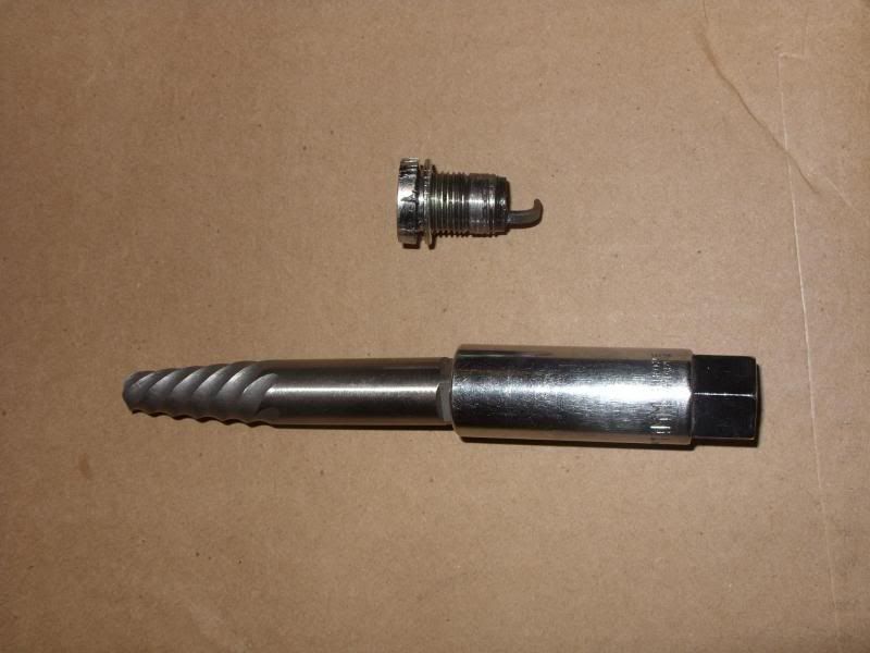 Broken spark plug extractor honda #6