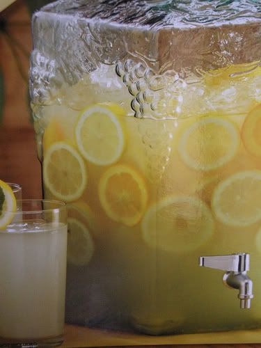 home made lemon lime lemonade