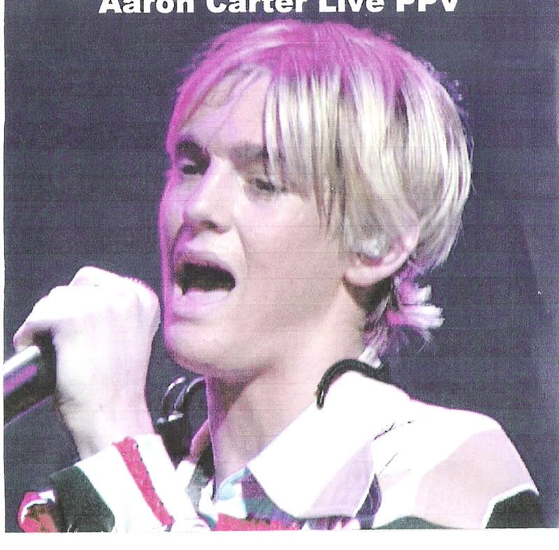 aaron carter live fashion