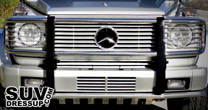 Mercedes g wagon grill #4