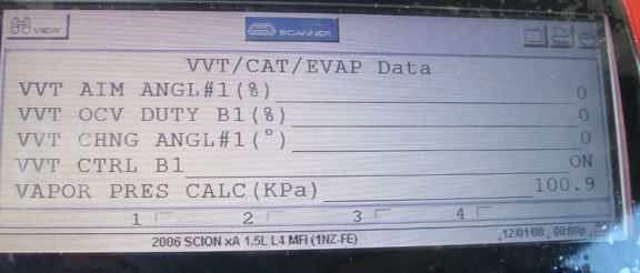 Vsc Check Engine Trac Off Page 6 Scion Xb Forum Autozone Only Has A Simple Code Reader The Problem Sould Be Diagnosed By Using Scanner Like This That Shows Aim Angle Data Command To