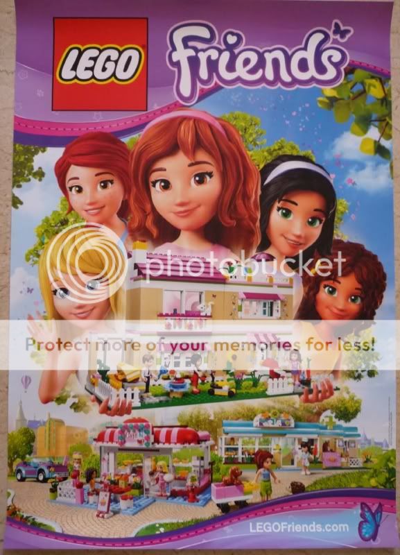 Lego Friends Promotion Poster New 2012  