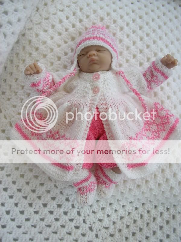 10&15 Reborn/Dolls Premature Baby Knitting Pattern #36  