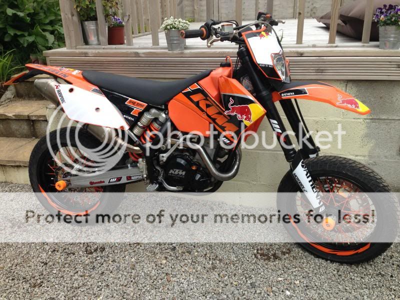 My 540 Supermoto Build finally finished- nearly!!! | KTM Owners Forum