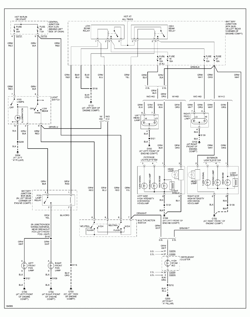 2002 Ford Focus Headlight Wiring Diagram Pics Wiring Collection