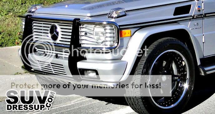 MERCEDES G WAGON GRILLE GUARD BULL BAR G55 G500 G550  